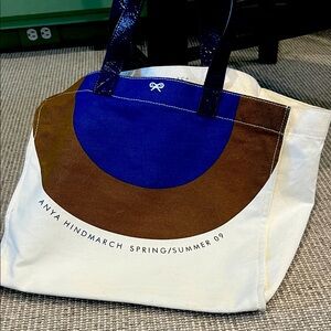 Anya Hindmarch “shopping bag”.  Only issued in 2009.